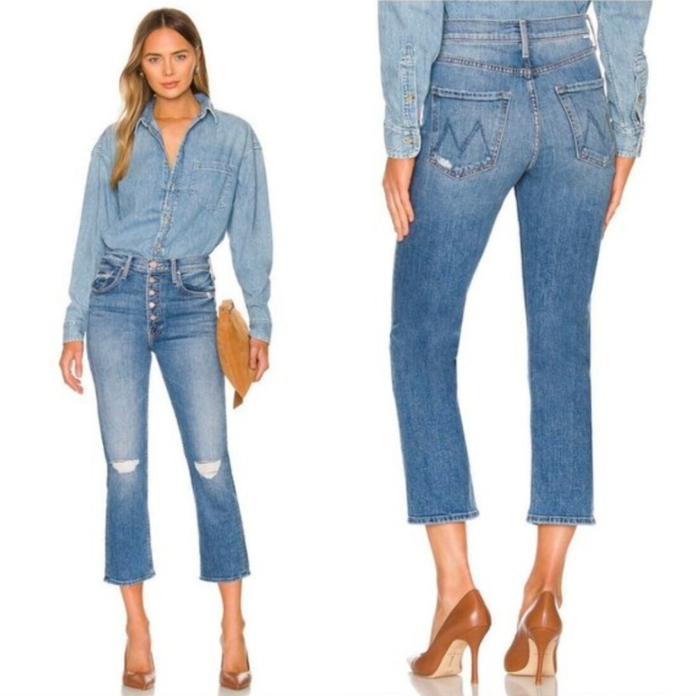 Mother The Pixie Tomcat Crop Not Cut & Pasted - 25